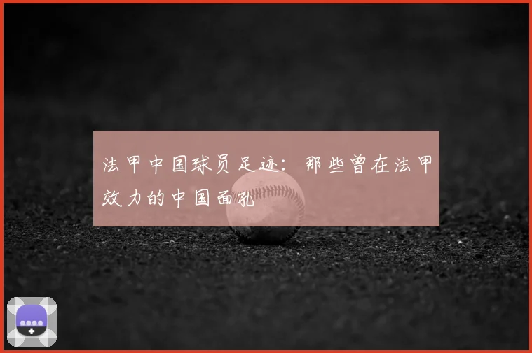法甲中国球员足迹：那些曾在法甲效力的中国面孔